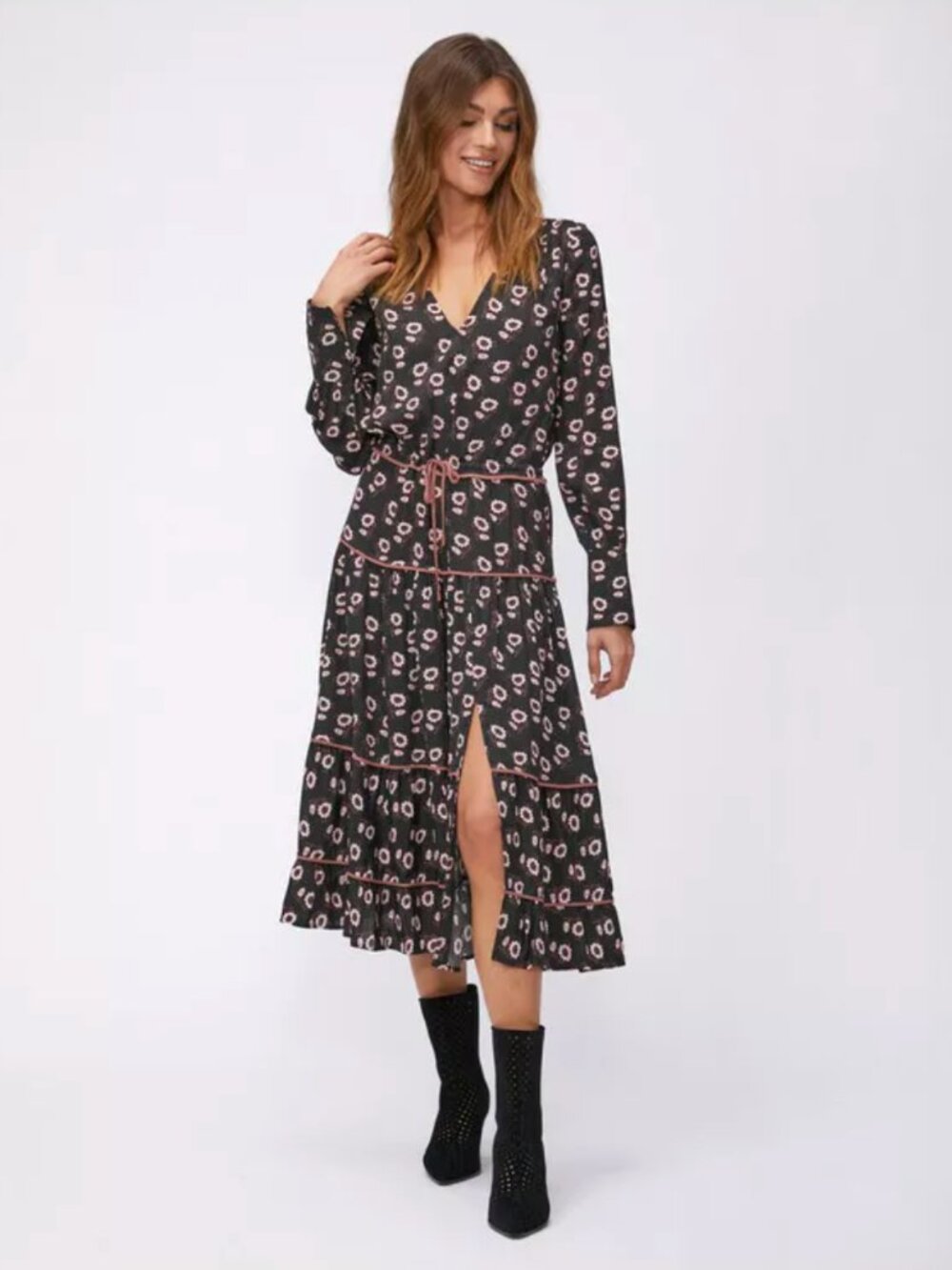 PAIGE | Christine Midi Dress
